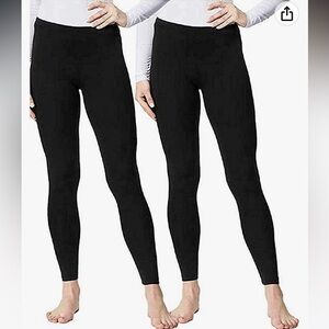 32 DEGREES Ladies' Base Layer Heat Pant 2 Pack            Size XL